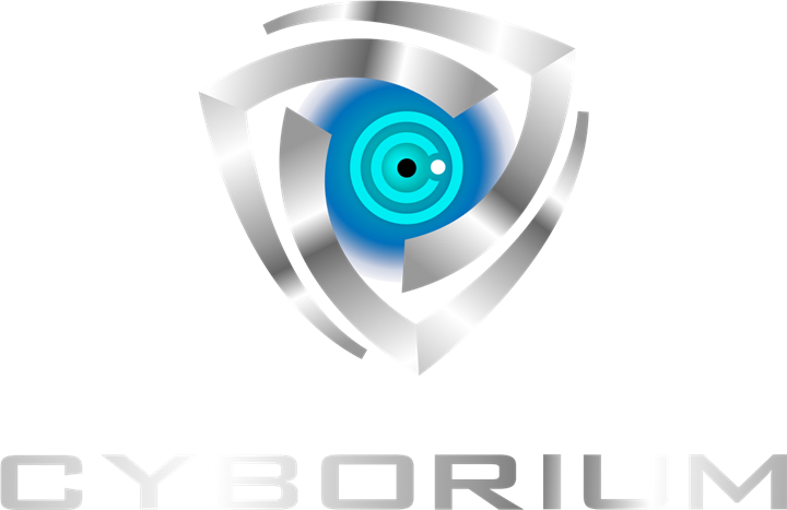 CYBORIUM shield and wordmark logo