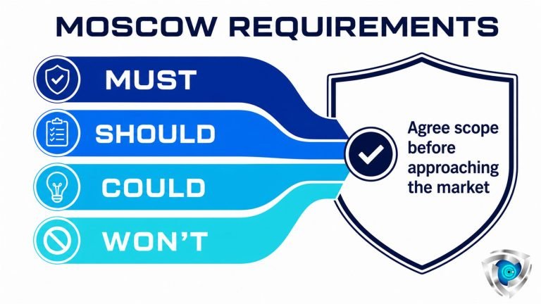 CYBORIUM MoSCoW requirements framework separating must, should, could and will not priorities before market engagement